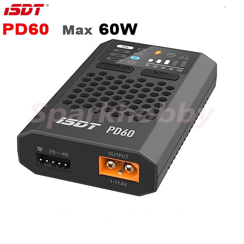 ISDT PD60 60W 6A Quick Smart C - đánh giá và giá Drone Racing Charger