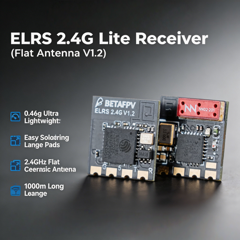 BETAFPV ELRS Lite  Receiver 2. - đánh giá và giá Drone Racing Antenna