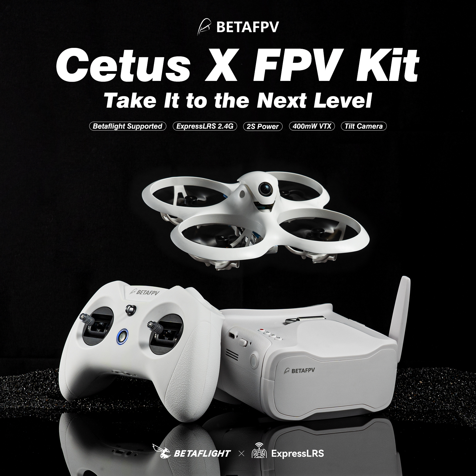 BETAFPV Cetus X FPV Kit Racing - đánh giá và giá Drone Racing Goggles