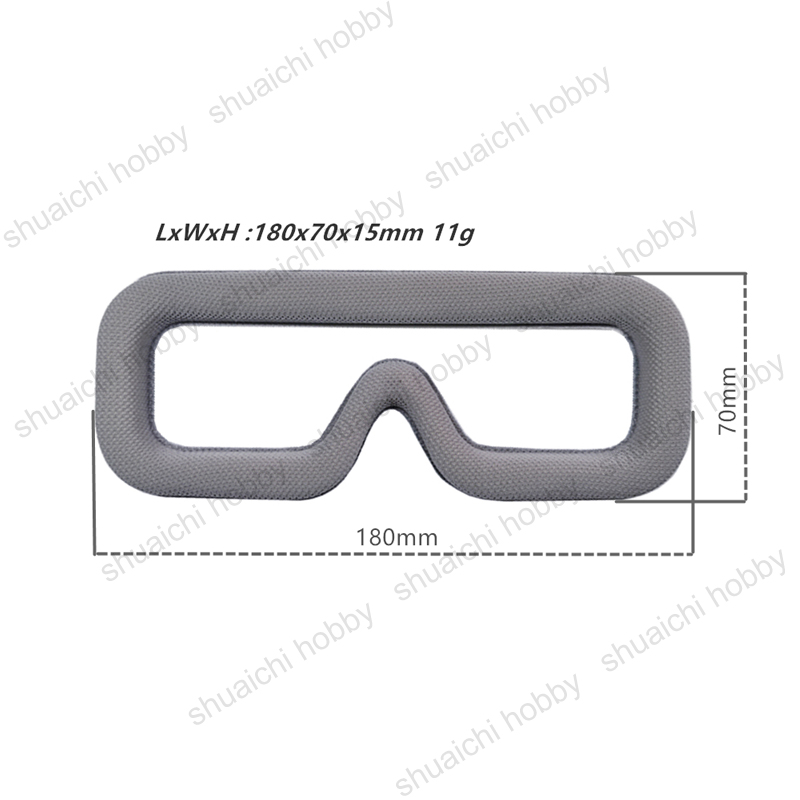 FPV Goggles Eye Mask Faceplate - đánh giá và giá Drone Racing Gate