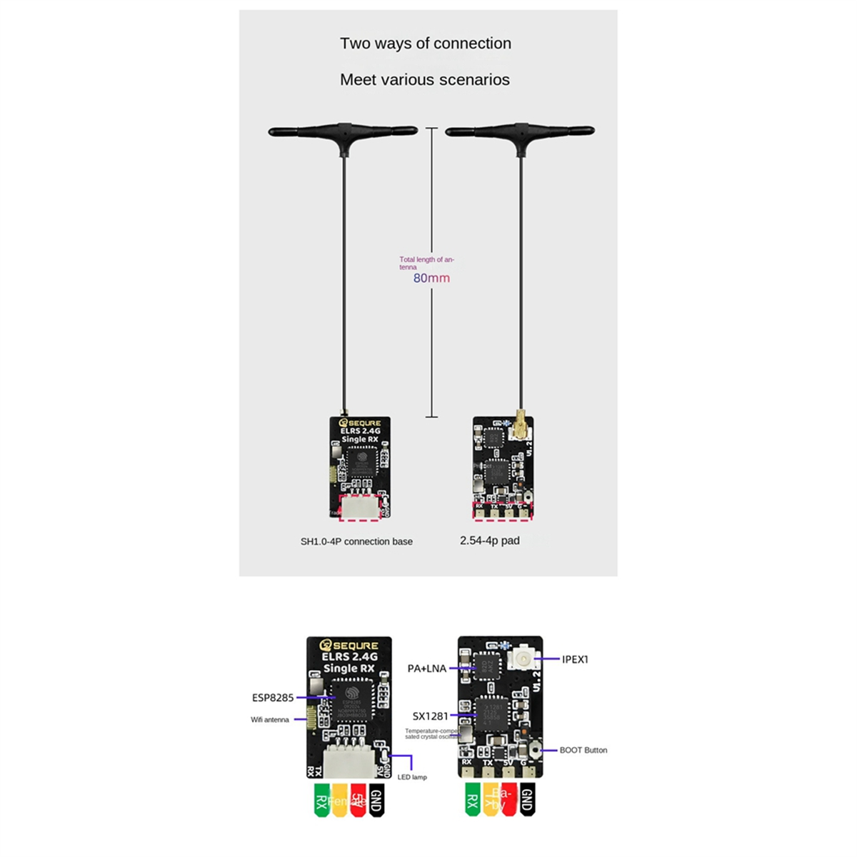 A56G-SEQURE ELRS 2.4GHz Single - đánh giá và giá Drone Racing Charger