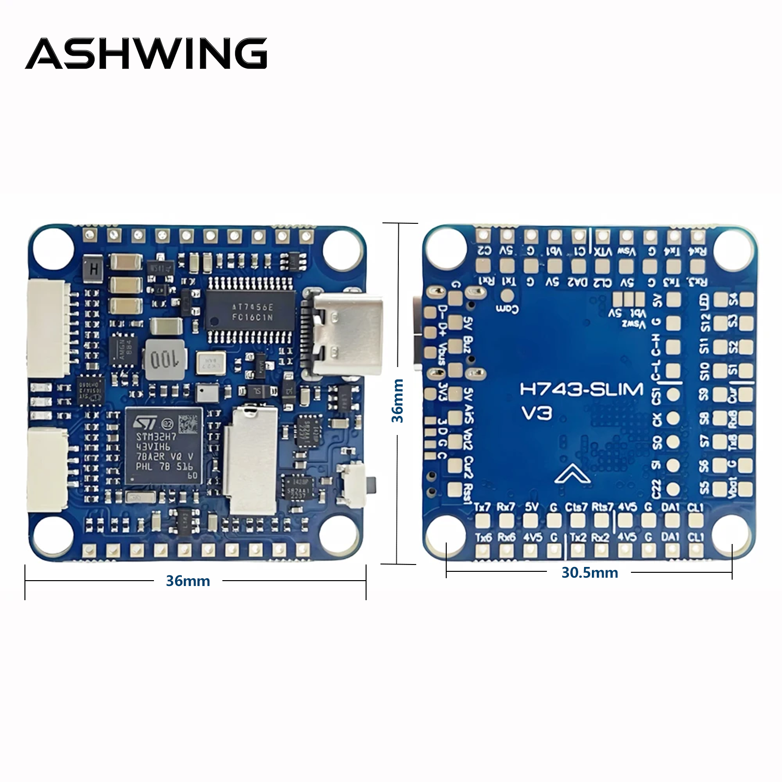 H743-SLIM V3 Flight Controller - đánh giá và giá Drone Racing Flight Controller