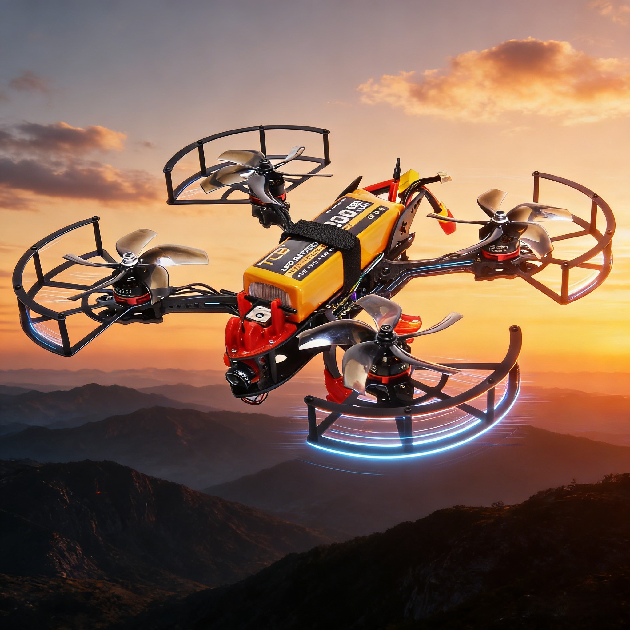 B-CUBE FPV Drone Frame Racing  - đánh giá và giá Drone Racing Frame