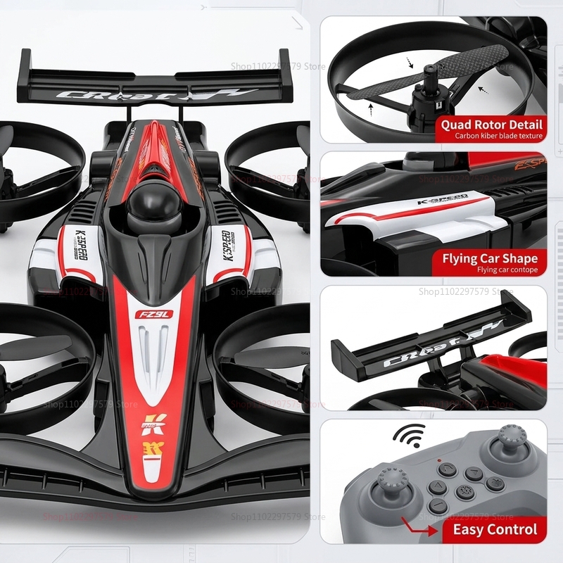 Mini RC Flying Car Transformab - đánh giá và giá Drone Racing Gate