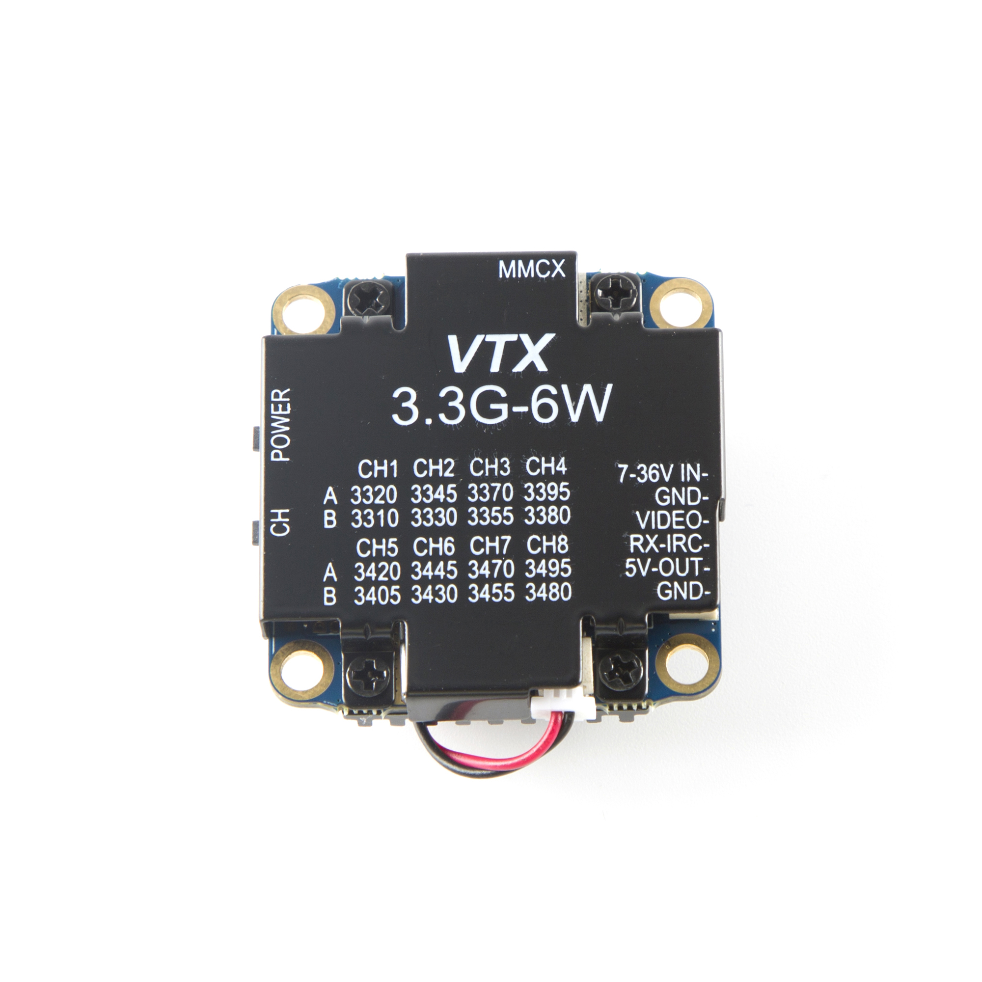 FPV Video Transmitter 3.3G 6W  - đánh giá và giá Drone Racing Transmitter