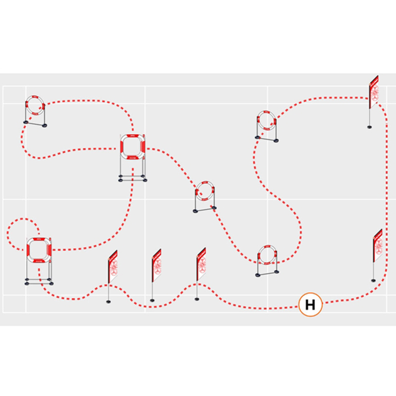 LDARC 560mm FPV Freestyle Outd - đánh giá và giá Drone Racing Gate