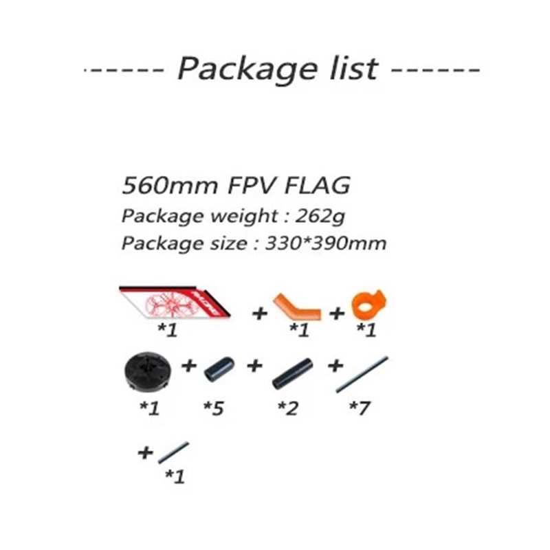 LDARC 560mm FPV Freestyle Outd - đánh giá và giá Drone Racing Gate